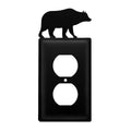 Village Wrought Iron Bear Outlet Cover