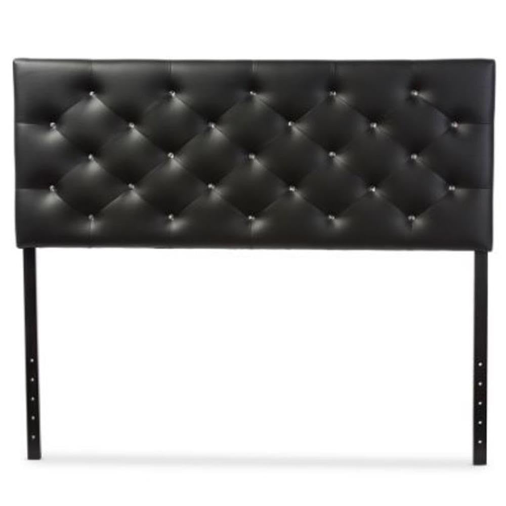 Baxton Studio Viviana Headboard, Queen, Black