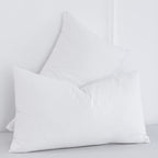 Moomee Bedding Pillowcases Pack Of 2 100% Washed Cotton Linen Like Textured Breathable Durable Soft Comfy (Off White, King)