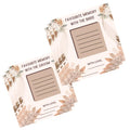 The Decor Cycle Favourite Memory Cards With Bride and Groom (Boho Theme). Set of 15 each, Pack of Total 30. 4 * 4 Inches Wedding