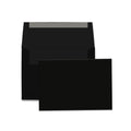 4' X 6' Black Cardstock - Blank Stock For Invitations, Index Or Note Cards - Heavy 80Lb Cover Inkjet/Laser Printer Compatible
