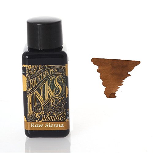 Diamine Fountain Pen Bottled Ink, 30Ml - Raw Sienna
