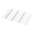 Trendivibe Acrylic Spice Drawer Organizer 4 Layer Expandable For Cabinet Pantry Kitchen Clear