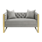 Coaster Furniture Eastbrook Tufted Back Grey Love Seats 509112