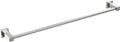 Delta Faucet Velum 24-Inch Single Towel Bar, Chrome Bathroom Towel Holder, Wall Mounted Towel Rack, Towel Hanger, Chrome IAO2082
