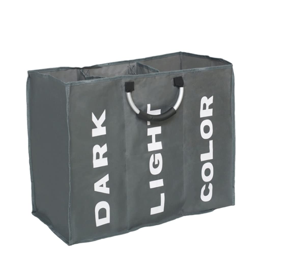 SUSUFISH Laundry Hamper Laundry Basket Foldable Large Dirty Laundry Basket Hamper Sorter Cloth Dirty Clothes Travel Bag Clothes 