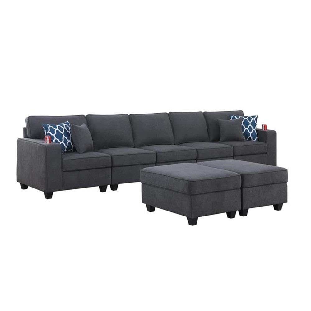 Lilola Home Cooper 5 Seater Sofa - Thumbnail 5