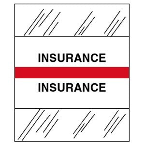 Tabbies Medical Chart Index Divider Tabs (Tab54529), Blue