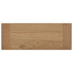 vidaXL Solid Wood Teak Bench ?Retro-Style Furniture for Office, Lounge Area, Bedrooms and Gardens, Black and Brown, Easy-to-Clean Surface