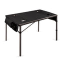 PICNIC TIME NCAA Louisville Cardinals Soft Top Travel Table, Black, One Size (799-00-179-304-0)