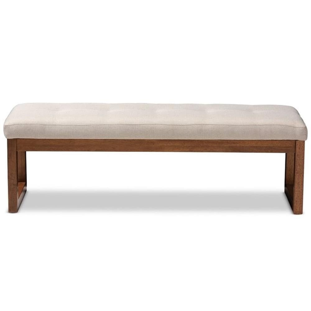 Baxton Studio Caramay Bench - Thumbnail 4