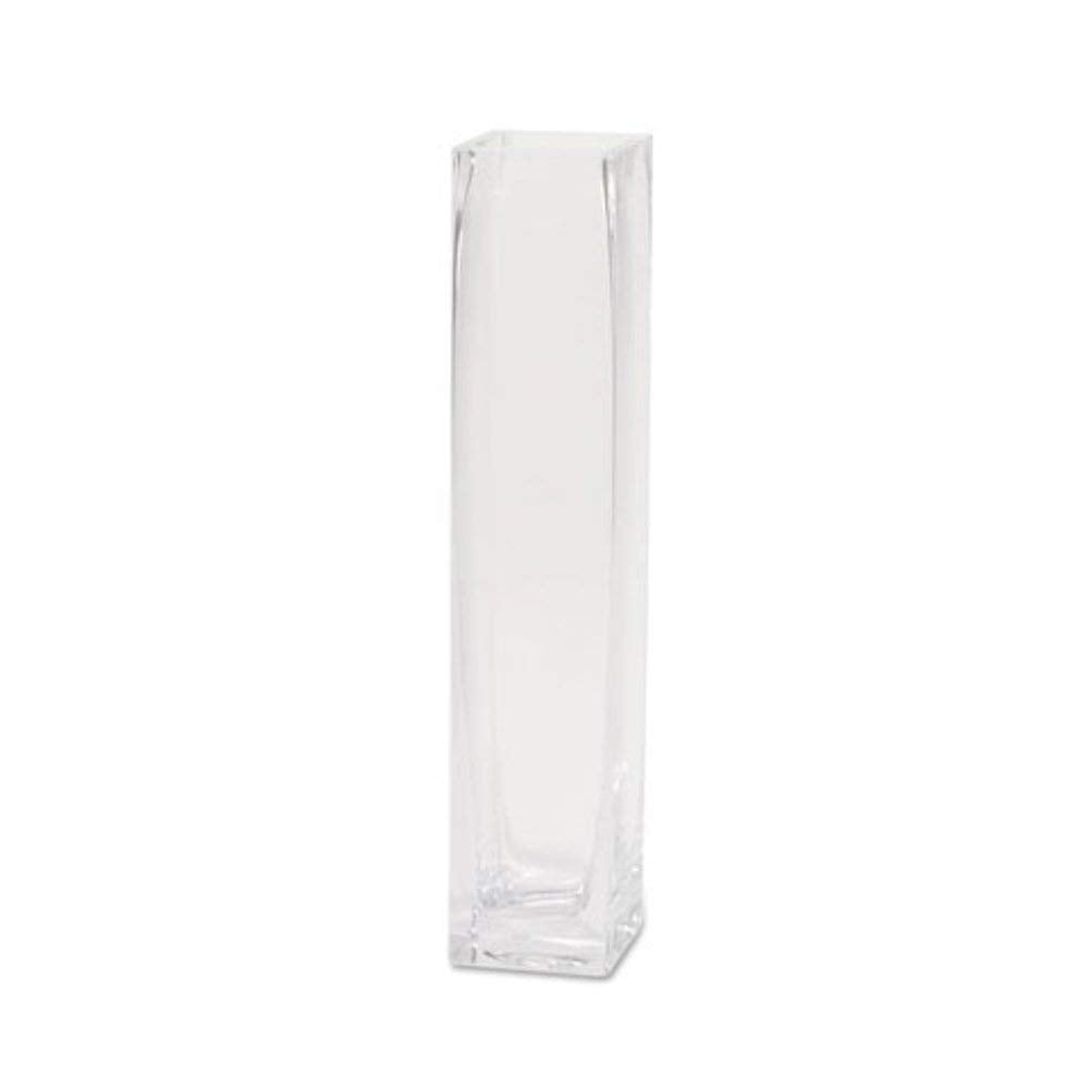 Darice Bud Vase - Clear Glass - 10 inches