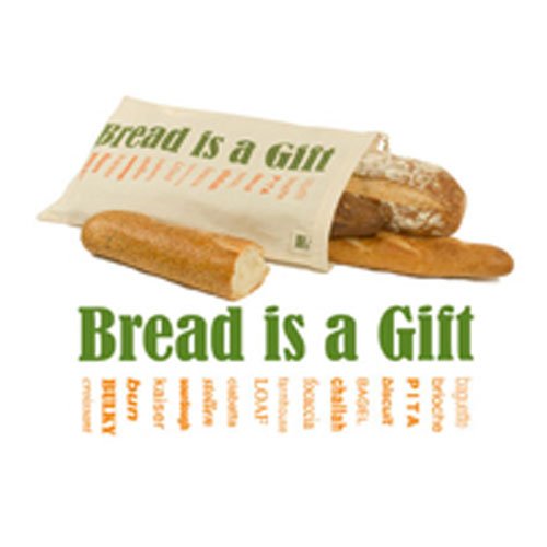 Bread Bag With Graphics, Ct By Eco Bags (Pack Of 2)