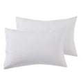 Nestl White Pillow Cases Queen Size Set Of 2, Soft Queen Pillow Case, 1800 Microfiber Queen Pillow Cases 2, Pillowcases Queen, Envelope Closure Pillowcase, Pillow Covers Queen Size, 20X30 Inches