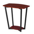 Convenience Concepts Graystone End Table, Cherry / Black Frame