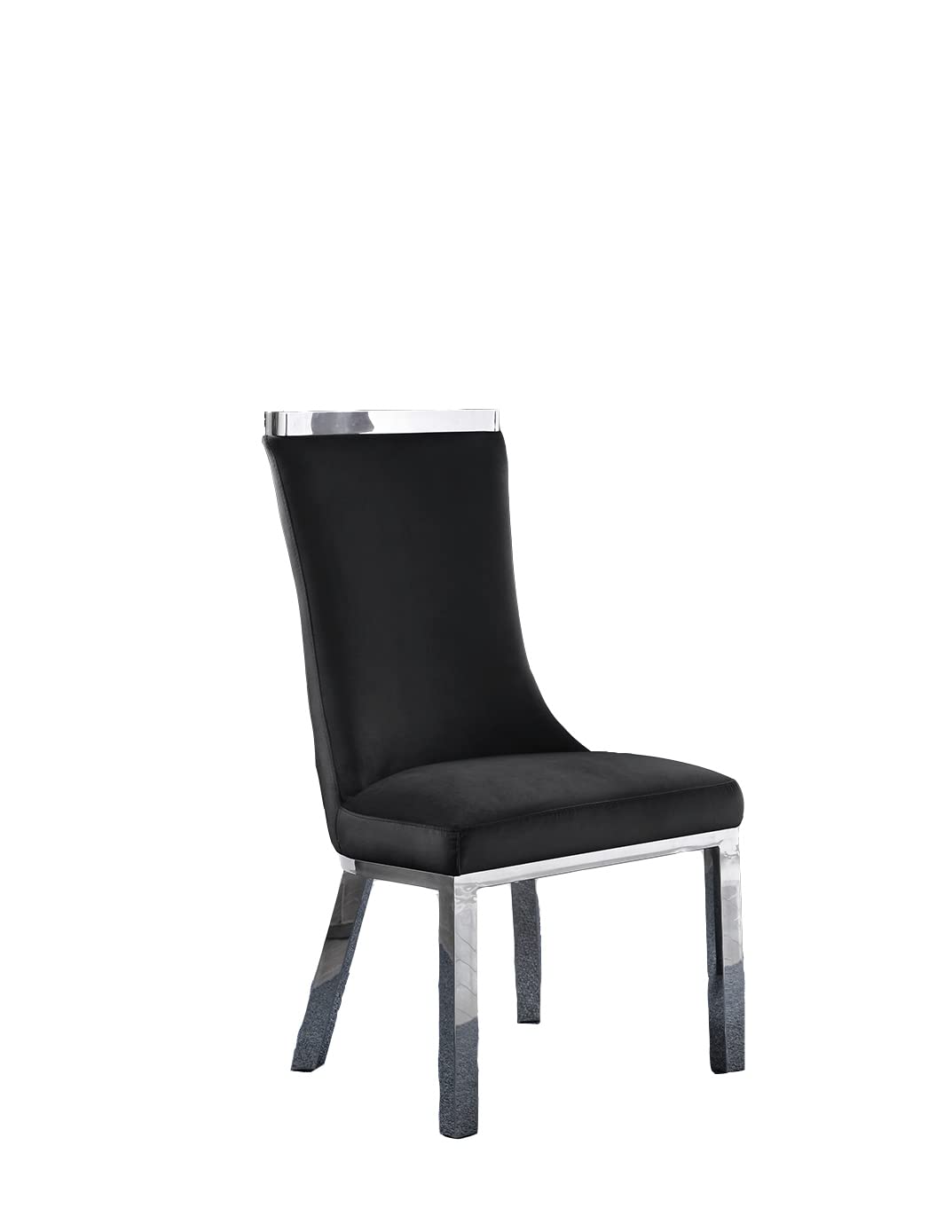 Best Quality Furniture Sc270-277 Chairs, Black/Silver