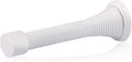 Homotek 20 Pack Spring Door Stops,3-1/8    Heavy Duty Door Stop - Flexible Spring Door Stopper With Low Mounted White Rubber Bum