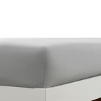 Clara Clark Bed Sheets, Premier 1800 Series 4 Piece Bed Sheet Set, Deep Pocket, Wrinkle, Fade, Stain Resistant, Luxury Soft Bedding Sheets & Pillowcases, Queen, Silver Gray
