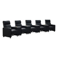 Coaster Toohey 9-Piece Theater Seating (5R), Black