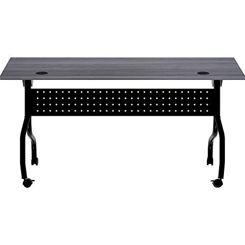 Lorell, LLR59487, Charcoal Flip Top Training Table, 1 Each