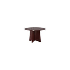 Lorell Wood Base For 42-Inch Or 48-Inch Table Tops, 24 By 24-Inch By 29-Inch, Mahogany