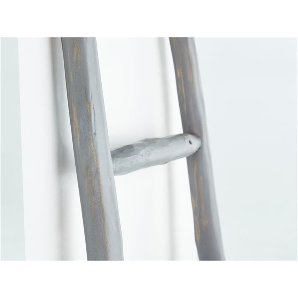 Progressive Furniture Millie Wood Blanket Ladder In August Gray