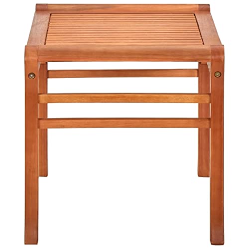 Solid Eucalyptus Wood Patio Bench - Thumbnail 2