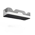 HOMVERA Wall Mounted Bathroom Organizer Shelf Plastic Adhesive Storage Tray for Toiletries Bottles 1 pcs (1)