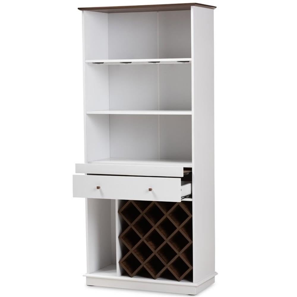 Baxton Studio Mattia Wine Cabinet - Thumbnail 3