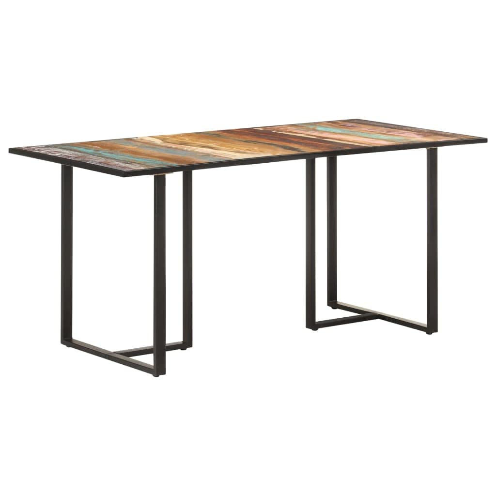 CHARMMA Dining Table 63&quot; Solid Reclaimed Wood