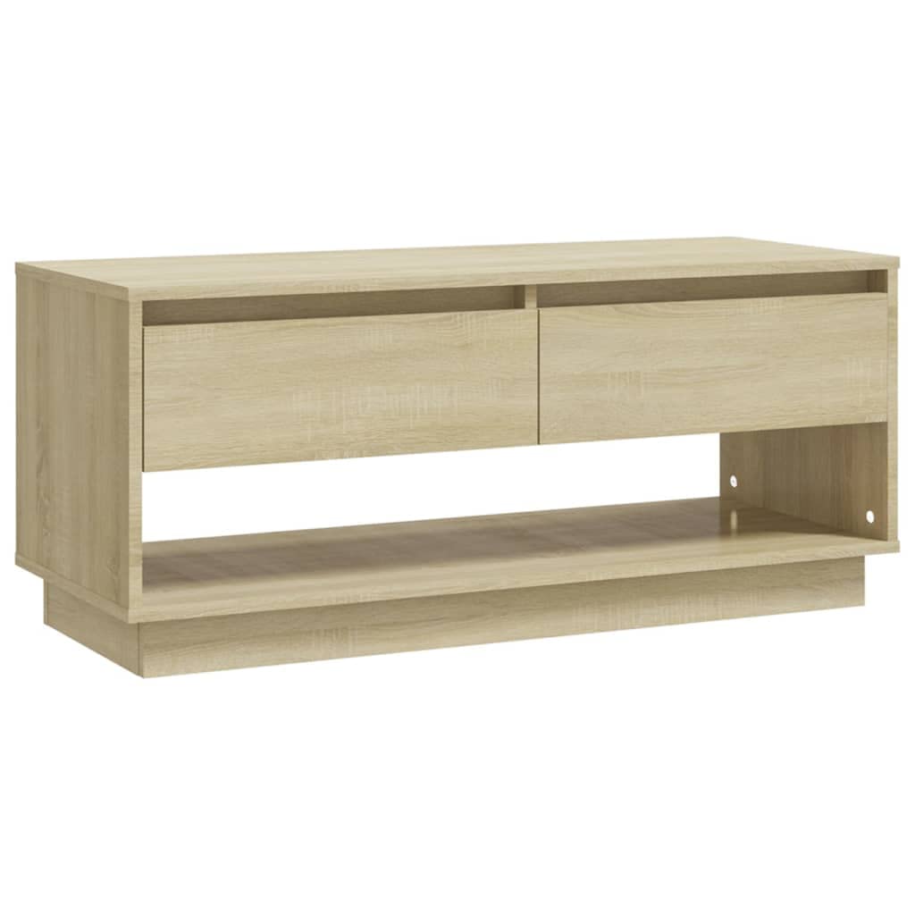 vidaXL TV Cabinet Sonoma Oak - Thumbnail 5