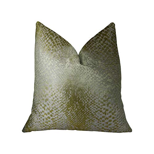 HomeRoots 78% Polyester/22% Cotton Gold Handmade Luxury Pillow 20in x 20in