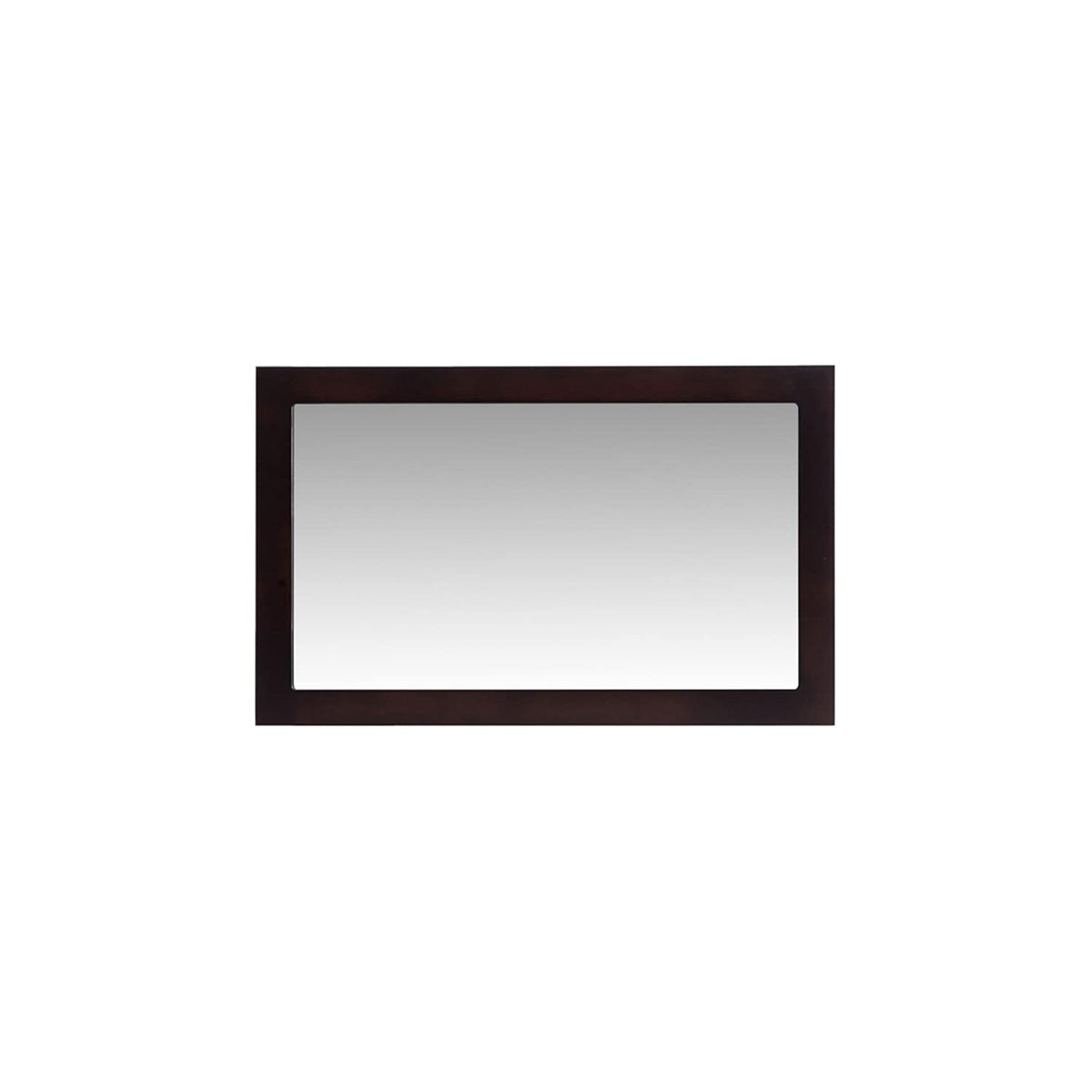 Laviva Fully Framed 48 Inch  Espresso Mirror
