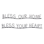Bless Home And Heart Decor (Set Of 4)