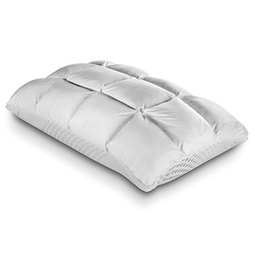 PureCare Recovery SoftCell Comfy Reversible Pillow, Celliant Fibers and Reversible Puffed Memory Foam & Down Alternative Design, Queen (PCCELV708)