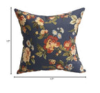 Blazing Needles Printed Throw Pillow, 17", Royal Bloom