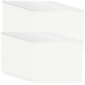 Yoeejob 3 Holes Clear Pvc Zipper Binder Pocket Insert Pages Letter Size, 8 1/2' X 11 Loose Leaf Binder Filing Storage Bags 50 P
