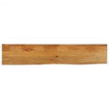 vidaXL Table Top Live Edge 70.9inchx7.9inchx1inch Solid Wood Mango