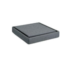 Lilola Home Vinny Rustic Brown Wood Grain 5 Piece Coffee Table Set with Raised Edges