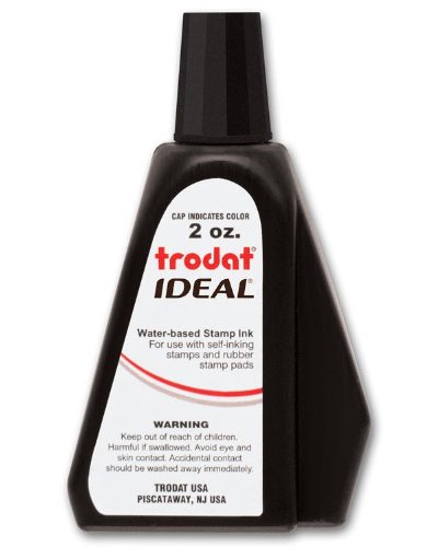 Egp Self Inking Re-Inking Fluid - Black, 2 Fl Oz