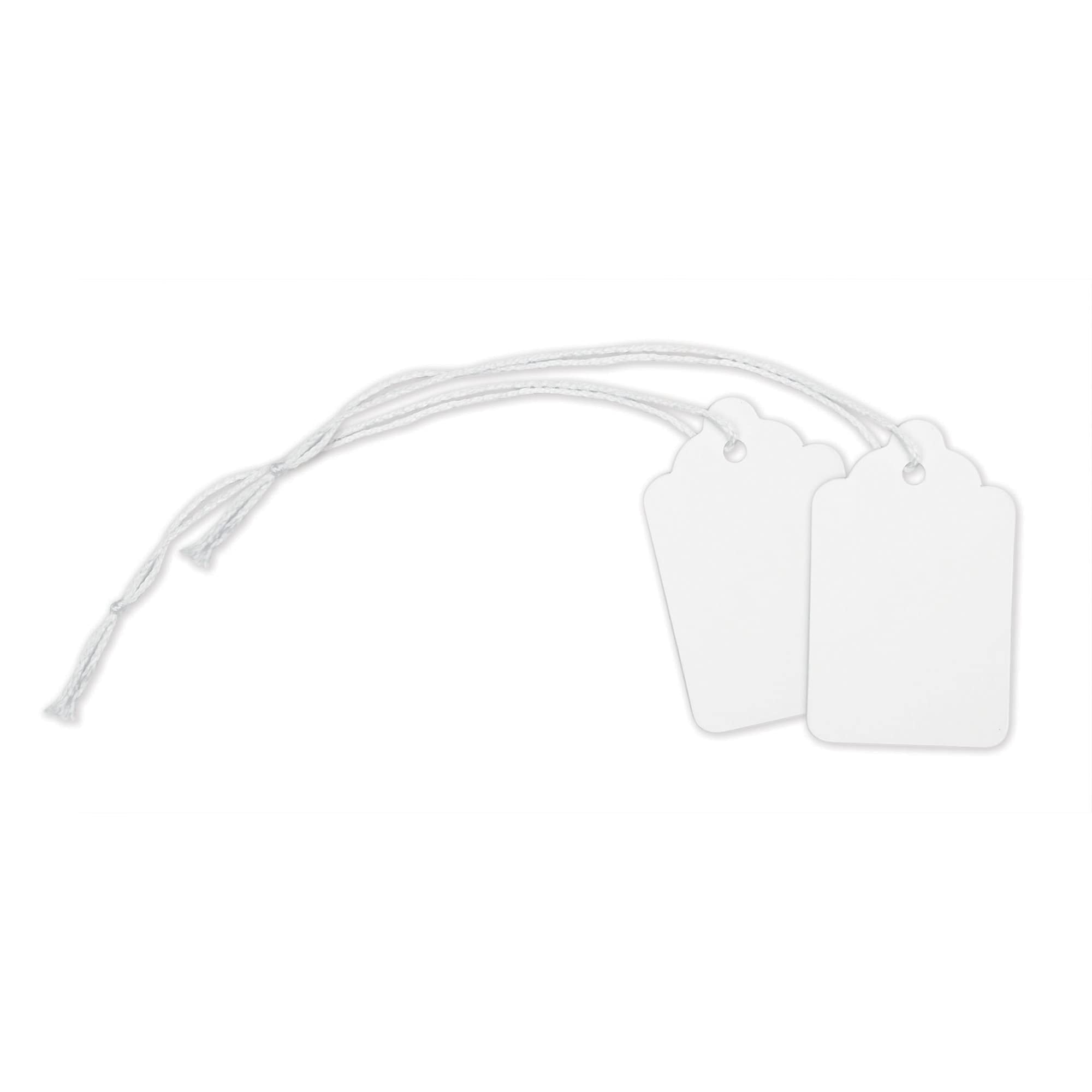 Office Depot Merchandise Tags, Size 5, 1.09In. X 1.75In., White, Pack Of 500, Xs007003