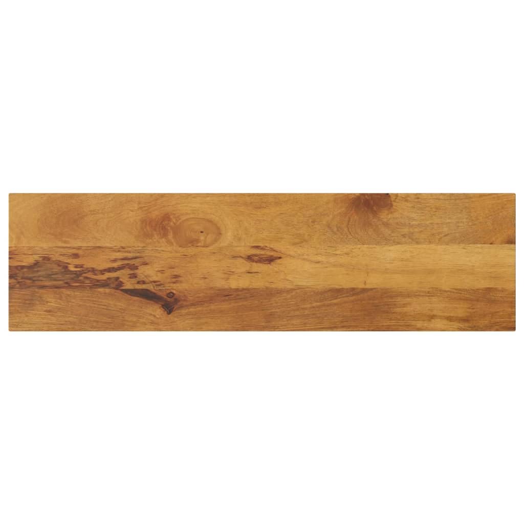 vidaXL Table Top 43.3inchx15.7inchx1inch Rectangular Solid Wood Mango