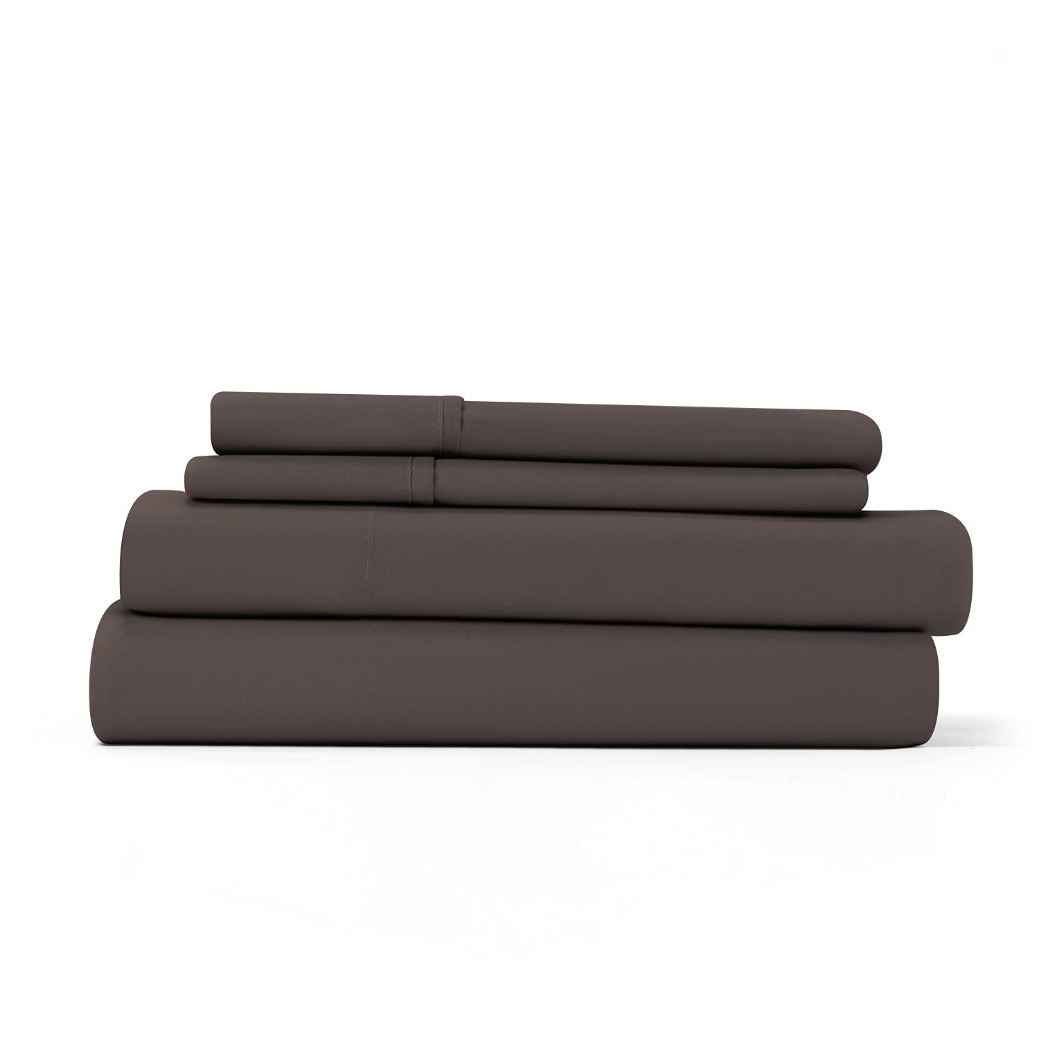 Linen Market Bed Sheets For King Size Bed (Chocolate) - Sleep Better Than Ever With These Soft And Cooling King Sheets - Deep Po