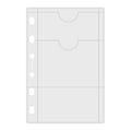 Filofax Organizer Accessory, Pocket Size, Credit Card Holder, Transparent (B213603)