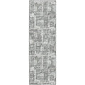 Delano Da1 Grey Transitional Rug Runner 2' 6" X 8'