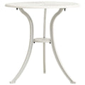 vidaXL Patio Table, Patio Table with Glass Top, Garden Table, Garden Furniture for Front Porch Deck Lawn Backyard, Industrial, Cast Aluminum