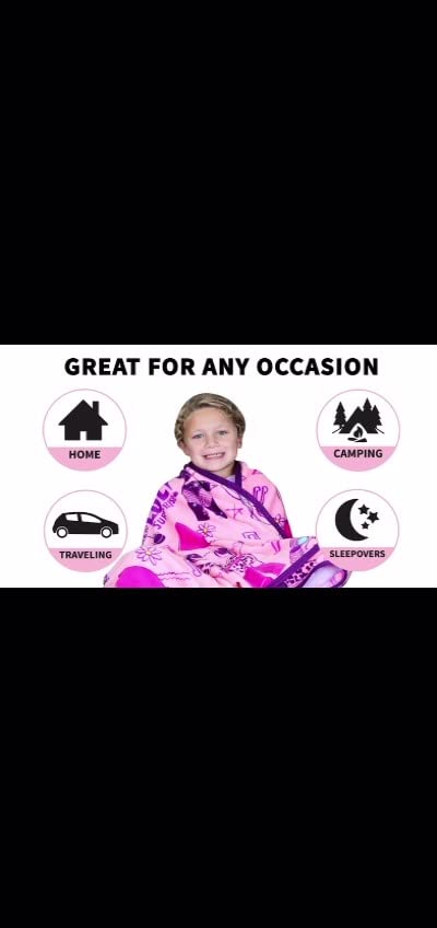 Girls Surprise Dolls Squad Goals Throw Blanket