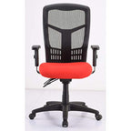 Lorell Premium Molded Chair Seat, for Ergomesh Frame, Red