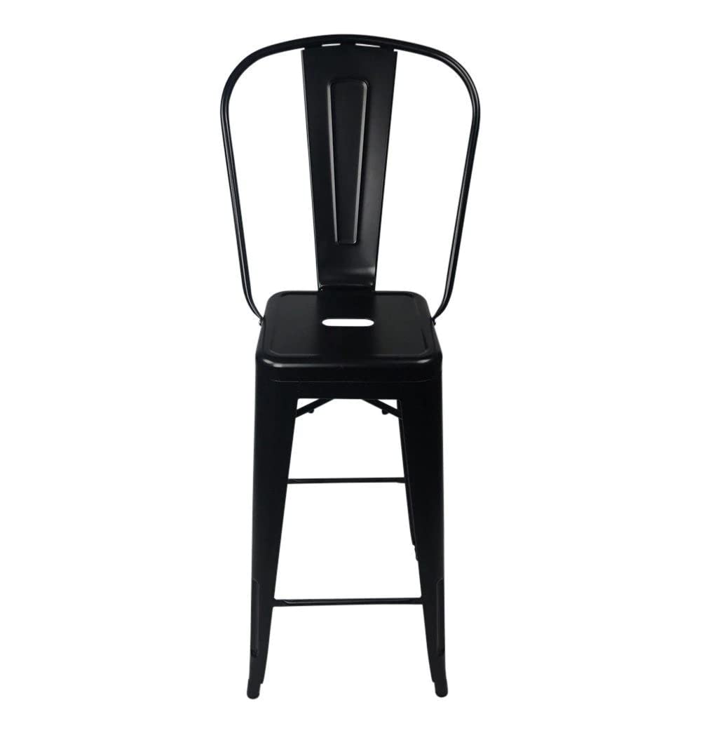 GFURN Bastille Bar Stool High Back Chair
