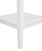 Convenience Concepts Ledgewood End Table, Driftwood / White, 18 in x 18 in x 26 in